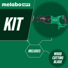Load image into Gallery viewer, Metabo HPT CR18DBQ4M 18V MultiVolt Cordless Reciprocating Saw (Tool Body Only)