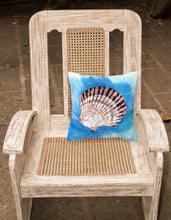 Load image into Gallery viewer, Scallop Sea Shell Throw Pillow - 14x14 Decorative Pillow – Art for Your Home &amp; Patio 8008PW1414