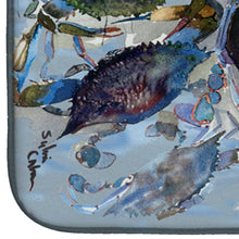 Load image into Gallery viewer, Crab Dish Drying Mat – Absorbent, Artistic Kitchen Essentials 8016DDM