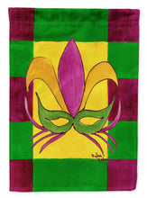 Load image into Gallery viewer, Mardi Gras Garden Flag – Decorative Outdoor Yard Flag