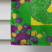 Load image into Gallery viewer, Mardi Gras Mermaid Flag Canvas House Size
