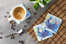 Load image into Gallery viewer, Crab Coasters - Set of 4 Lightweight Foam, Absorbent Drink Coasters