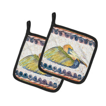 Load image into Gallery viewer, Pelican Pot Holders - Set of 2 Decorative Kitchen Helpers | Made in the USA 8053PTHD