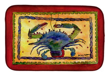 Load image into Gallery viewer, Crab Dish Drying Mat – Absorbent, Artistic Kitchen Essentials 8056DDM