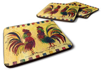 Load image into Gallery viewer, Bird - Rooster Coasters - Set of 4 Lightweight Foam, Absorbent Drink Coasters