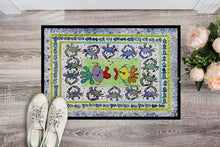 Load image into Gallery viewer, Fish Kissing Fish Doormat - 18x27 Decorative Floor Mat – Indoor/Outdoor Rug with Artistic Flair 8073 Doormat