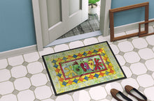 Load image into Gallery viewer, Fish Kissing Fish Doormat - 24x36 Decorative Floor Mat – Indoor/Outdoor Rug