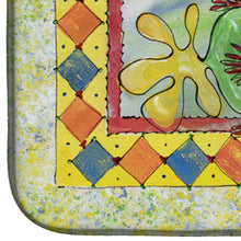 Load image into Gallery viewer, Kissing Fish Dish Drying Mat – Absorbent, Artistic Kitchen Essentials 8074DDM