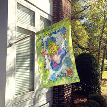 Load image into Gallery viewer, Mermaid  Flag Canvas House Size