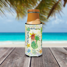 Load image into Gallery viewer, Red Headed Funky Mermaid Slim Can Hugger – Fun &amp; Functional Drink Coolers 8081MUK