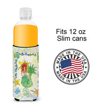 Load image into Gallery viewer, Red Headed Funky Mermaid Slim Can Hugger – Fun &amp; Functional Drink Coolers 8081MUK