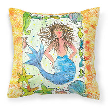 Load image into Gallery viewer, Mermaid Decorative   Canvas Fabric Pillow