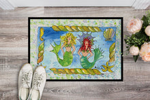 Load image into Gallery viewer, Mermaid Doormat - 24x36 Decorative Floor Mat – Indoor/Outdoor Rug