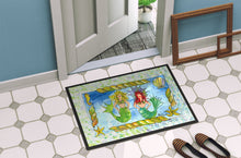 Load image into Gallery viewer, Mermaid Doormat - 24x36 Decorative Floor Mat – Indoor/Outdoor Rug