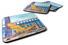 Load image into Gallery viewer, Adirondack Chairs Coasters - Set of 4 Lightweight Foam, Absorbent Drink Coasters