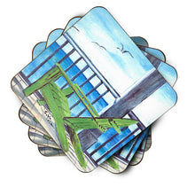 Load image into Gallery viewer, Adirondack Chairs Coasters - Set of 4 Lightweight Foam, Absorbent Drink Coasters