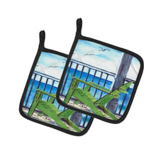 Load image into Gallery viewer, Adirondack Chairs  Pot Holders - Set of 2 Decorative Kitchen Helpers | Made in the USA 8085-2PTHD
