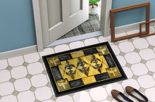 Load image into Gallery viewer, Fleur de lis  Doormat - 24x36 Decorative Floor Mat – Indoor/Outdoor Rug