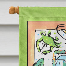 Load image into Gallery viewer, Crab  Flag Canvas House Size