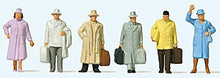 Load image into Gallery viewer, Preiser 14117 HO Scale Travellers -- Era III pkg(6)