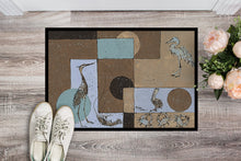 Load image into Gallery viewer, Blue Heron Doormat - 18x27 Decorative Floor Mat – Indoor/Outdoor Rug with Artistic Flair 8103 Doormat