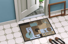 Load image into Gallery viewer, Blue Heron Doormat - 18x27 Decorative Floor Mat – Indoor/Outdoor Rug with Artistic Flair 8103 Doormat