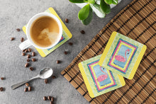 Load image into Gallery viewer, Bird - Flamingo Coasters - Set of 4 Lightweight Foam, Absorbent Drink Coasters