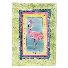 Load image into Gallery viewer, Bird - Flamingo Flag Canvas House Size