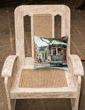 Load image into Gallery viewer, New Orleans Streetcar Decorative   Canvas Fabric Pillow