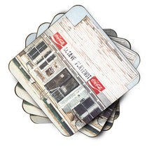 Load image into Gallery viewer, Octave Fontenot Coasters - Set of 4 Lightweight Foam, Absorbent Drink Coasters