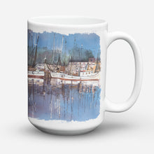 Load image into Gallery viewer, Harbour Dishwasher Safe Microwavable Ceramic Coffee Mug 15 ounce 8112CM15