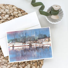 Load image into Gallery viewer, Harbour Greeting Cards -  Blank Note Cards – 8-Pack of Artist-Designed Cards with Envelopes