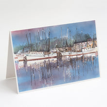 Load image into Gallery viewer, Harbour Greeting Cards -  Blank Note Cards – 8-Pack of Artist-Designed Cards with Envelopes