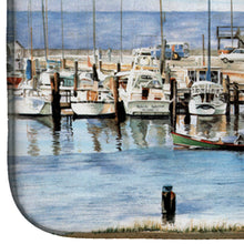 Load image into Gallery viewer, The Pass Bait Shop Dish Drying Mat – Absorbent, Artistic Kitchen Essentials 8129DDM