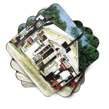 Load image into Gallery viewer, Garcia's Grocery Coasters - Set of 4 Lightweight Foam, Absorbent Drink Coasters