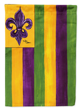 Load image into Gallery viewer, Mardi Gras Flag Canvas House Size
