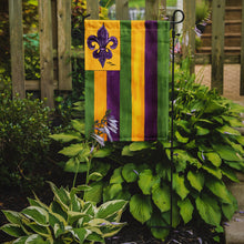 Load image into Gallery viewer, Mardi Gras Garden Flag – Decorative Outdoor Yard Flag