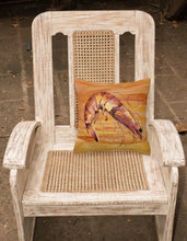 Load image into Gallery viewer, Shrimp Decorative   Canvas Fabric Pillow