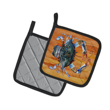 Load image into Gallery viewer, Crab Pot Holders - Set of 2 Decorative Kitchen Helpers | Made in the USA 8144PTHD