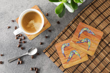 Load image into Gallery viewer, Shrimp Coasters - Set of 4 Lightweight Foam, Absorbent Drink Coasters