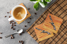 Load image into Gallery viewer, Bird - Pelican Coasters - Set of 4 Lightweight Foam, Absorbent Drink Coasters