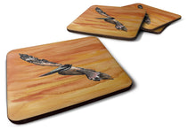 Load image into Gallery viewer, Bird - Pelican Coasters - Set of 4 Lightweight Foam, Absorbent Drink Coasters
