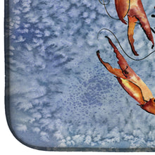 Load image into Gallery viewer, Crab Dish Drying Mat – Absorbent, Artistic Kitchen Essentials 8147DDM