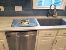 Load image into Gallery viewer, Oyster Dish Drying Mat – Absorbent, Artistic Kitchen Essentials 8152DDM