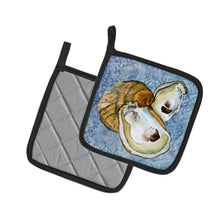 Load image into Gallery viewer, Oyster Pot Holders - Set of 2 Decorative Kitchen Helpers | Made in the USA 8152PTHD