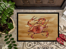 Load image into Gallery viewer, Cooked Crab Sandy Beach Doormat - 24x36 Decorative Floor Mat – Indoor/Outdoor Rug
