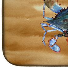 Load image into Gallery viewer, Crab Dish Drying Mat – Absorbent, Artistic Kitchen Essentials 8156DDM