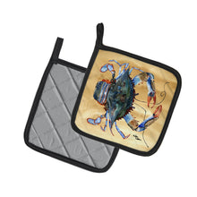 Load image into Gallery viewer, Crab Pot Holders - Set of 2 Decorative Kitchen Helpers | Made in the USA 8156PTHD