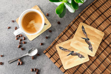 Load image into Gallery viewer, Bird - Pelican Coasters - Set of 4 Lightweight Foam, Absorbent Drink Coasters