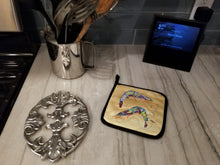 Load image into Gallery viewer, Shrimp Pot Holders - Set of 2 Decorative Kitchen Helpers | Made in the USA 8158PTHD